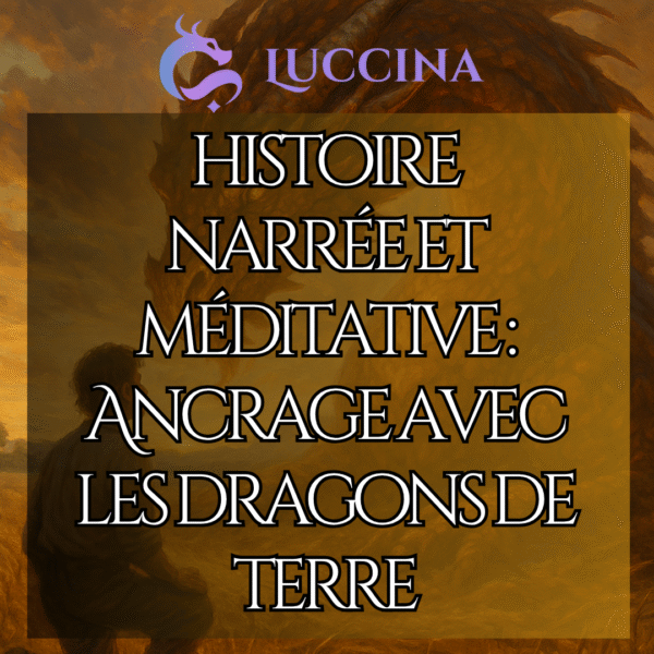 méditation et ancrage avec cette histoire narrée sur les dragons de terre
